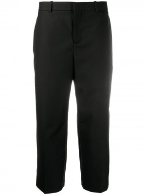 Укороченные брюки строгого кроя Givenchy. Цвет: черный