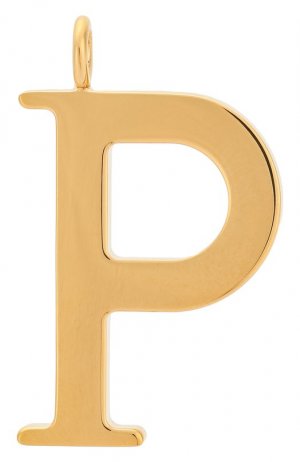 Подвеска для сумки Alphabet key Chloé. Цвет: золотой