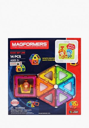 Конструктор Magformers 701003 Набор 14. Цвет: разноцветный