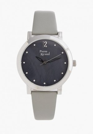 Часы Pierre Ricaud P22095.5G7EQ. Цвет: серый