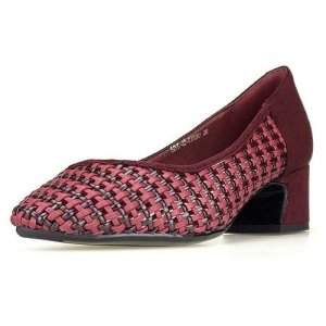 Туфли женские, цвет бордовый, размер 38, бренд , артикул 52VG-42-01Y0OO Vigorous. Цвет: красный