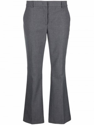 LAutre Chose расклешенные брюки из шерсти L'Autre. Цвет: серый
