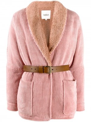 Вельветовое пальто Vianney Ba&Sh. Цвет: розовый