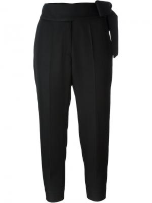 Укороченные брюки с бантом Iro. Цвет: чёрный