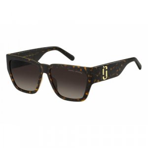 Солнцезащитные очки, коричневый Marc Jacobs. Цвет: коричневый