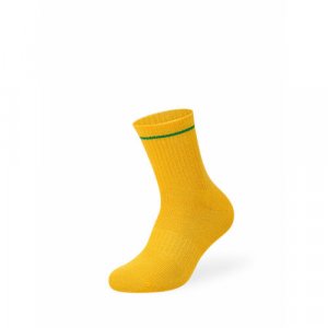 Носки размер 27/30, желтый Omsa. Цвет: желтый
