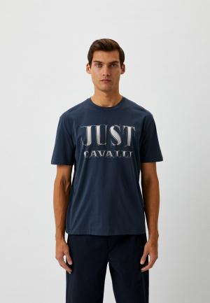 Футболка Just Cavalli. Цвет: серый