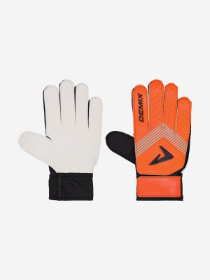 Перчатки вратарские , Оранжевый, размер 8 Demix. Цвет: оранжевый