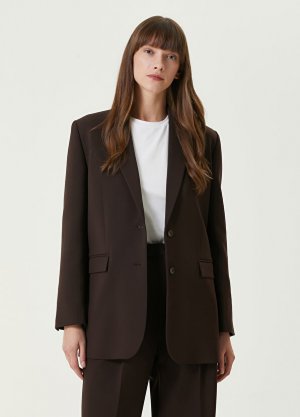 Коричневая куртка Academia. Цвет: коричневый