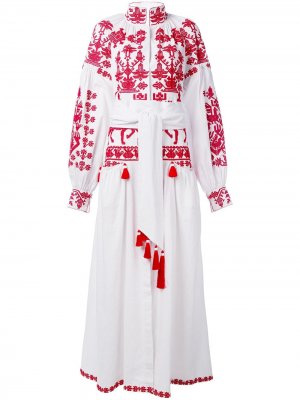 Платье Litopys Yuliya Magdych. Цвет: белый