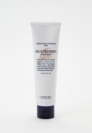 Маска для волос Lebel Natural Hair Soap Treatment Rice Protein - Восстанавливающая с протеинами риса, 140 г. Цвет: прозрачный