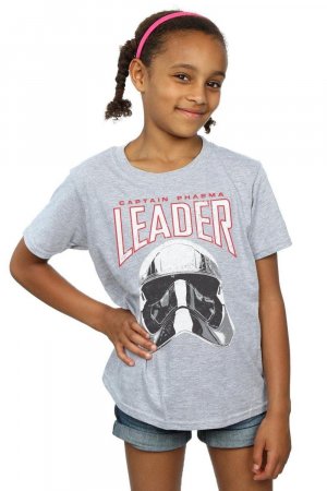 Хлопковая футболка со шлемом «Последний лидер джедаев» , серый Star Wars
