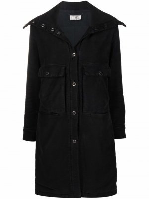 Однобортное пальто 2000-х годов Maison Martin Margiela Pre-Owned. Цвет: черный