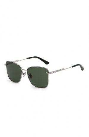 Солнцезащитные очки Bottega Veneta. Цвет: зелёный