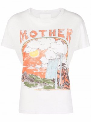 Sinful T-shirt MOTHER. Цвет: белый