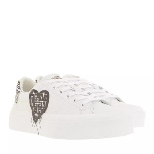Кроссовки heart sneakers leather white/black , белый Givenchy