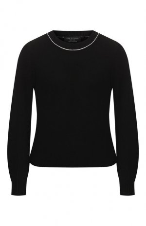 Кашемировый пуловер Rag&Bone. Цвет: чёрный