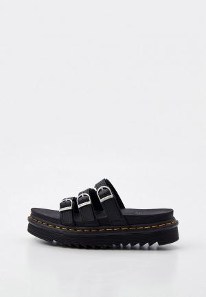 Сабо Dr. Martens Blaire Slide. Цвет: черный