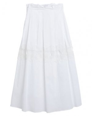 Длинная юбка ISABELLE BLANCHE Paris. Цвет: белый
