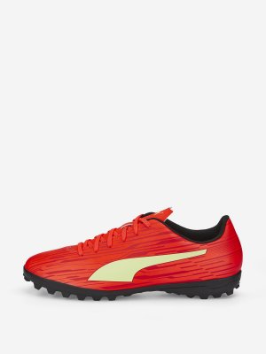 Бутсы мужские Rapido III Tt, Красный PUMA. Цвет: красный