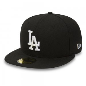Детская кепка 59Fifty Mlb Los Angeles Dodgers New Era. Цвет: черный