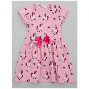 Платье , размер 104, розовый Tocka. Цвет: розовый