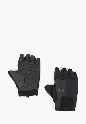 Перчатки для фитнеса Under Armour Mens Training Glove. Цвет: черный