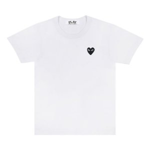Футболка Comme des Garçons PLAY Heart T-Shirt 'White', белый
