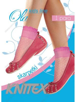Комплект детских носков Knittex OLA, 20-26, Белый, 2 шт.. Цвет: белый