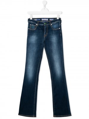 Расклешенные джинсы Jacob Cohen Junior. Цвет: синий