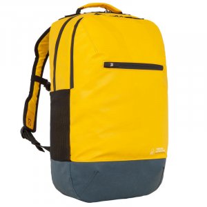Рюкзак 25 литров водоотталкивающий желтый TRIBORD, цвет orange Tribord