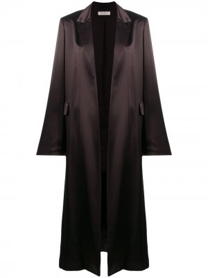 Легкое пальто-накидка Nina Ricci. Цвет: коричневый