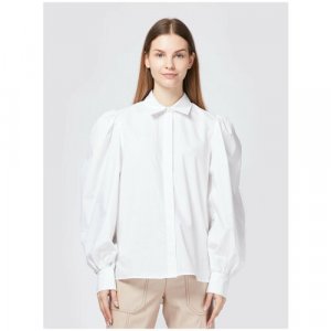 Рубашка , размер 44, белый Jijil. Цвет: белый