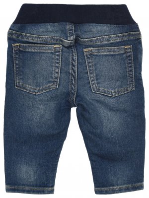 Брюки (джинсы) для младших мальчиков GAP. Цвет: синий
