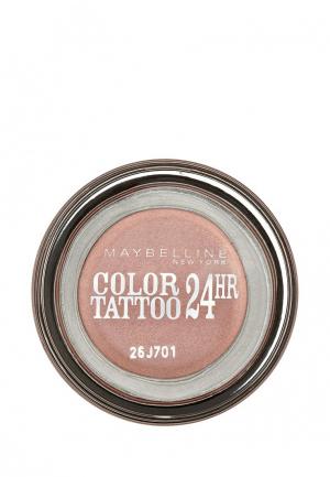 Тени для век Maybelline New York Color Tattoo 24 часа, оттенок 65, Розовое золото, 3,5 мл. Цвет: розовый