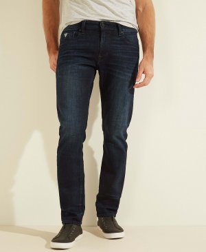 Мужские узкие зауженные джинсы GUESS, мульти Guess
