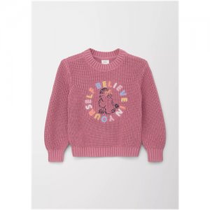 Пуловер для детей, , артикул: 10.2.13.17.170.2127394 цвет: LILAC/PINK (4407), размер: 92/98 s.Oliver. Цвет: розовый