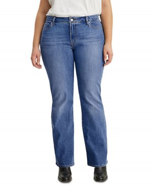 Модные классические джинсы bootcut большого размера 415 Levi's, мульти Levi's