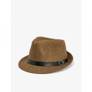 Шляпа , размер T-универсальный, коричневый KOTON. Цвет: коричневый