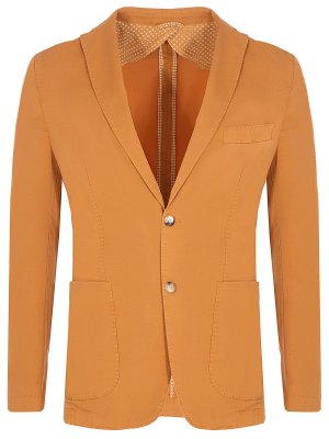 Легкий пиджак из хлопка Jerry Key. Цвет: оранжевый