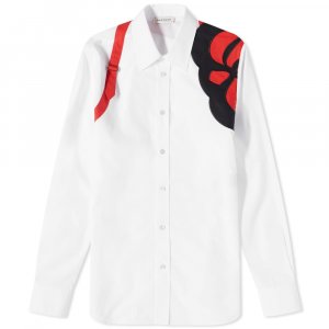 Рубашка с подвесками , белый/красный Alexander McQueen