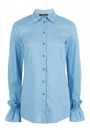 Рубашка VIA TORRIANI 88. Цвет: голубой