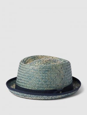 Соломенная шляпа с повязкой модель Орли , джинс Roeckl