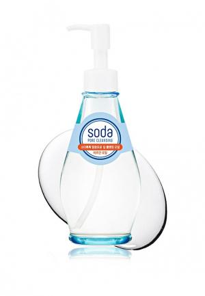Гидрофильное масло Holika Soda Tok Clean Pore. Цвет: прозрачный