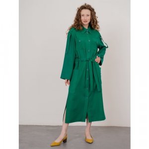 Платье , размер L(50-52), зеленый Модный Дом Виктории Тишиной. Цвет: зеленый