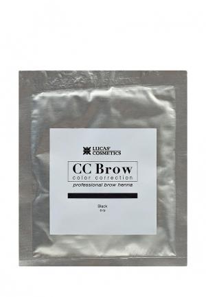 Хна для бровей CC Brow в саше (черный), 5 гр. Цвет: черный