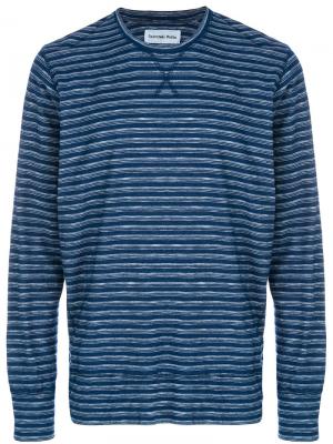 Полосатый свитер Heskin Universal Works. Цвет: синий