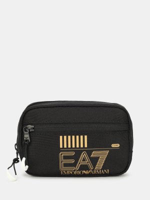 Поясные сумки EA7 Emporio Armani. Цвет: черный
