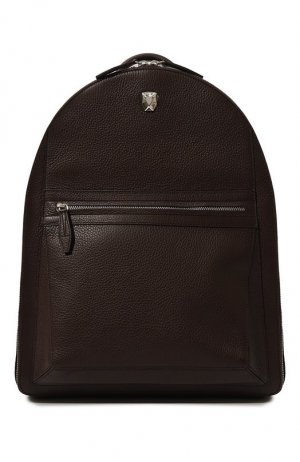 Кожаный рюкзак Rubeus Milano. Цвет: коричневый