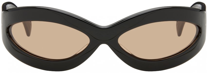 Черные солнцезащитные очки для подиума Stella McCartney